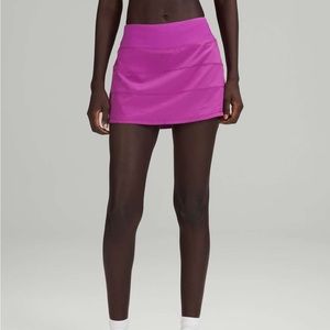 Lululemon Pace Rival Skirt Vivid Plum - NEW WITH TAGS - Size 10 Regular
